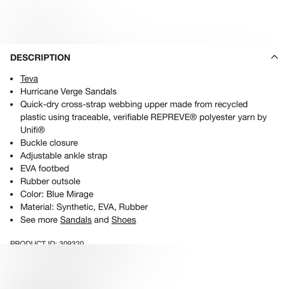 Teva Blue Mirage Hurricane Verge Sandals Men’s Sz 12 Hiking Outdoors Minimalist - Picture 10 of 10